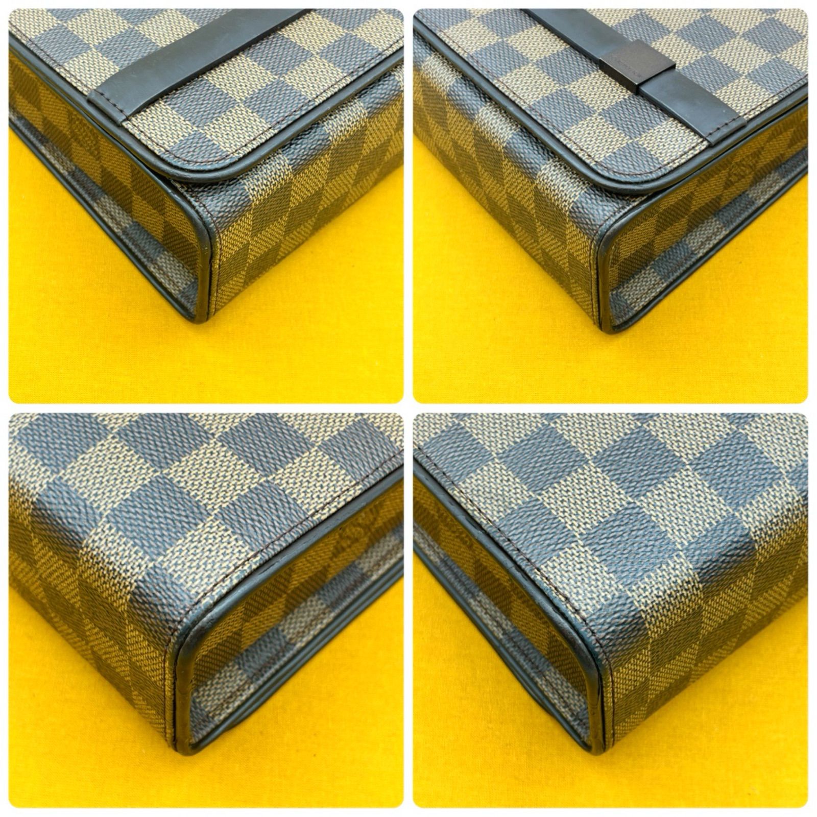 ✨希少✨LOUIS VUITTON ルイヴィトン トライベッカ ロン ダミエ エベヌ