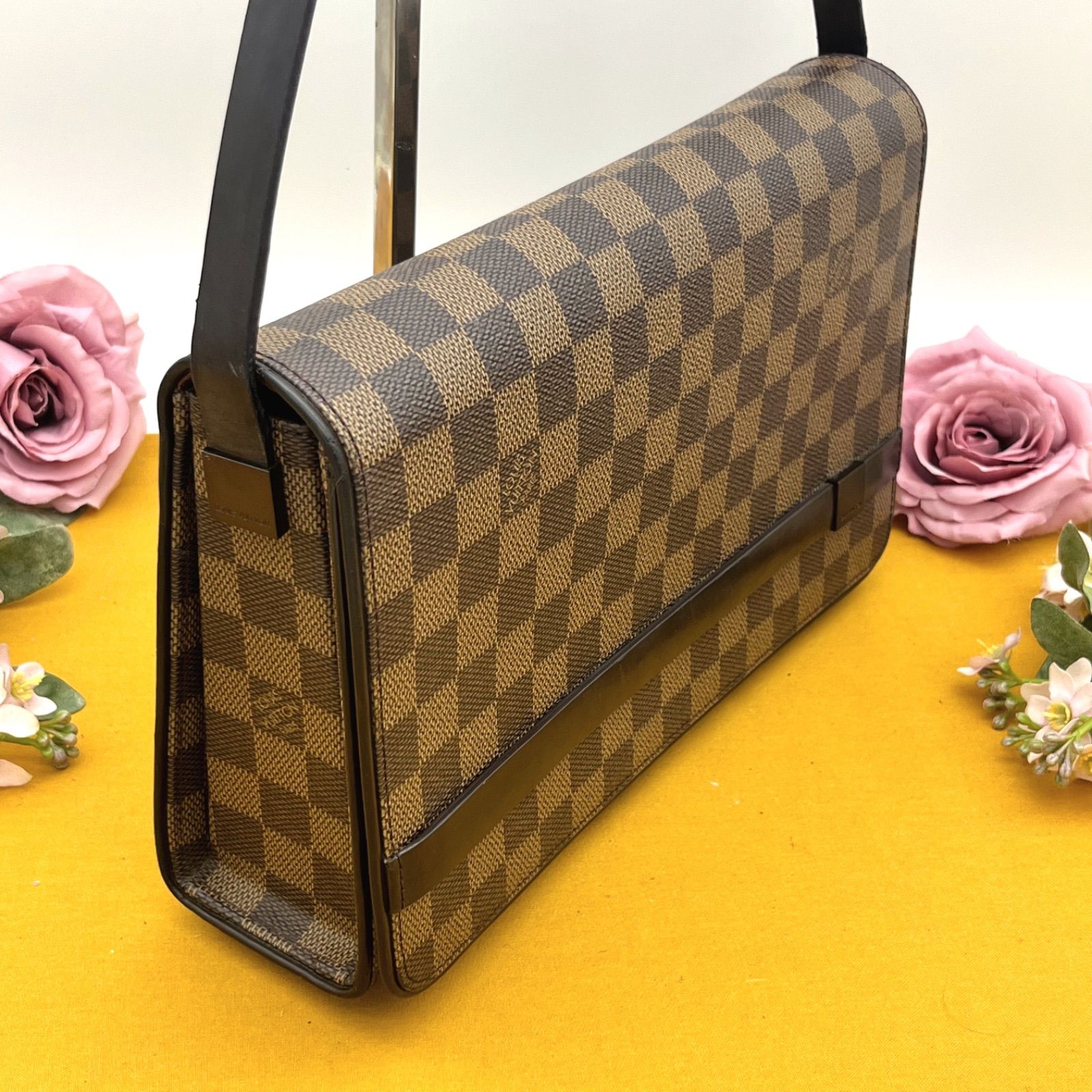 ✨希少✨LOUIS VUITTON ルイヴィトン トライベッカ ロン ダミエ エベヌ