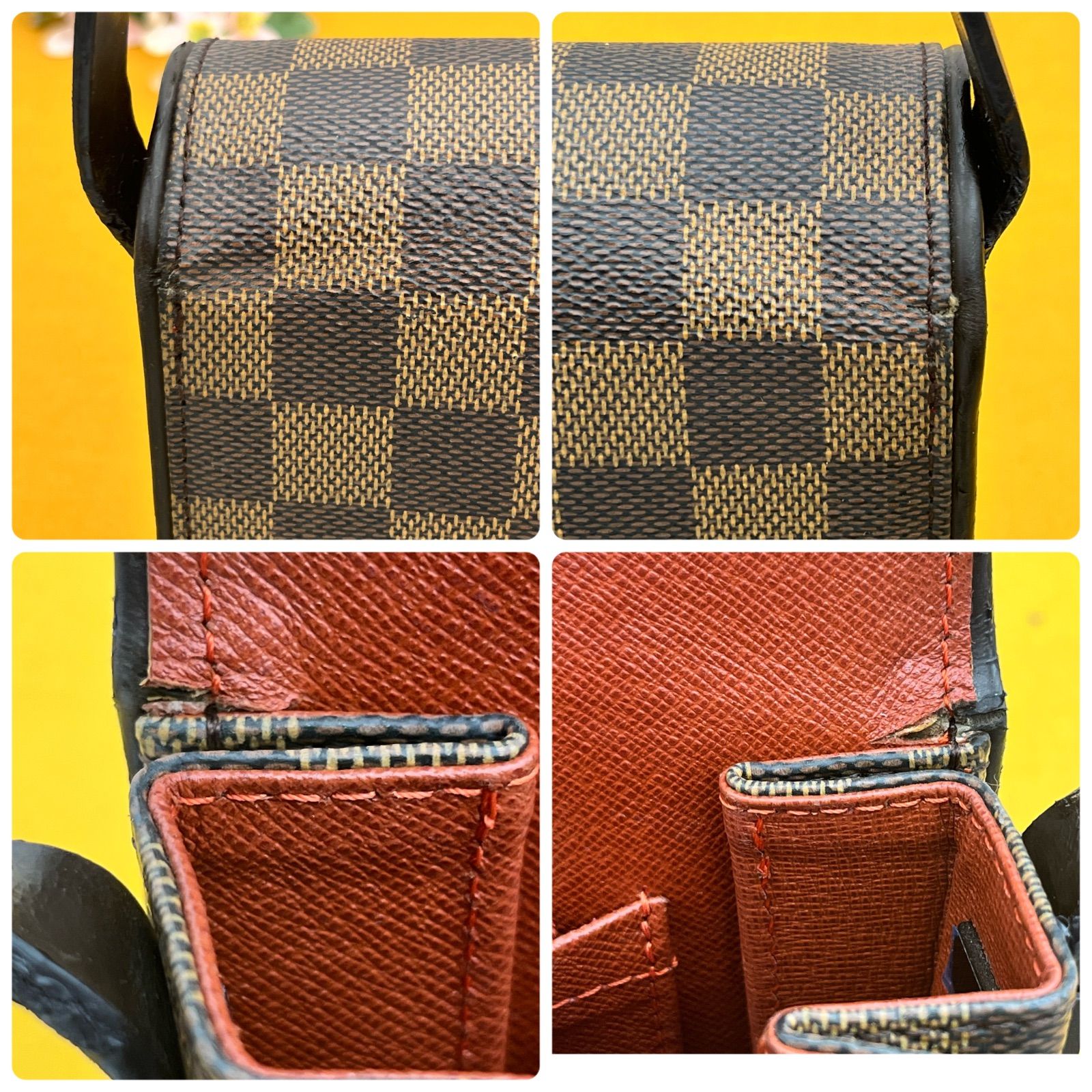 ルイ・ヴィトン ショルダーバッグ トライベッカ ロン ダミエエベヌ ✨希少✨LOUIS VUITTON ルイヴィトン トライベッカ ロン ダミエ エベヌ