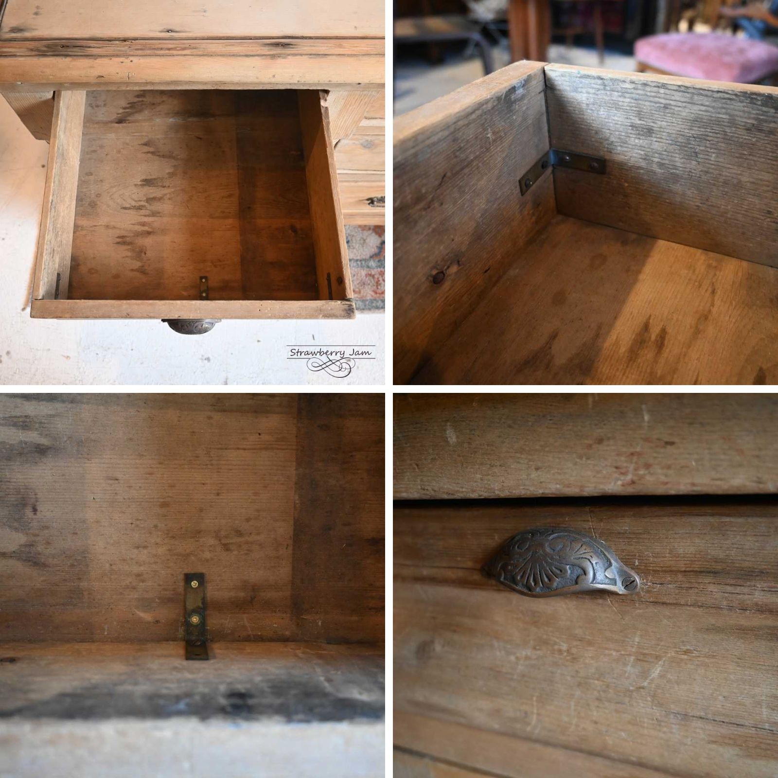 IFU-417 IFU-417 英国アンティーク パインチェスト 収納 チェスト