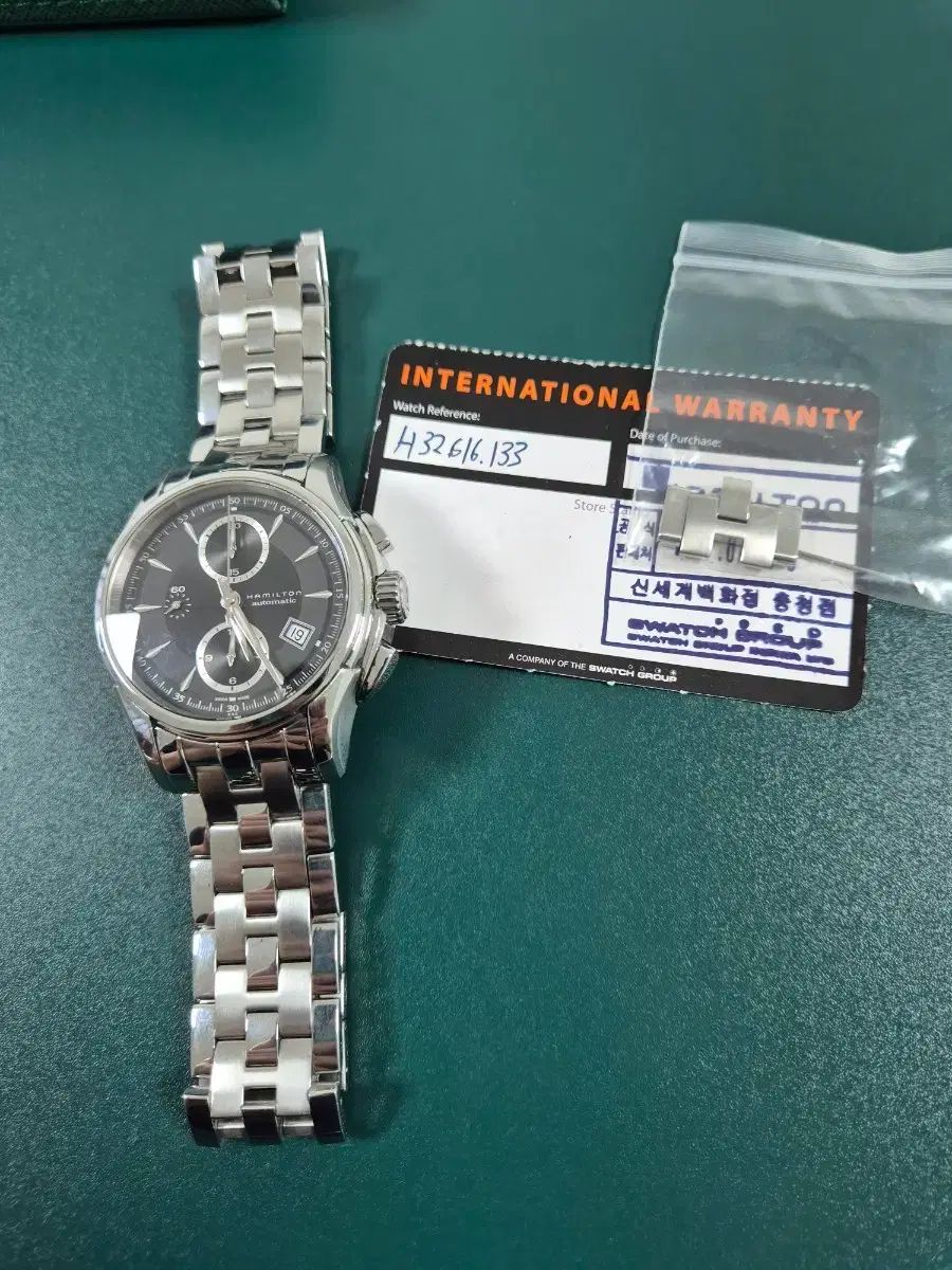 ハミルトン ジャズマスター オート クロノ H326160 ステンレスチール