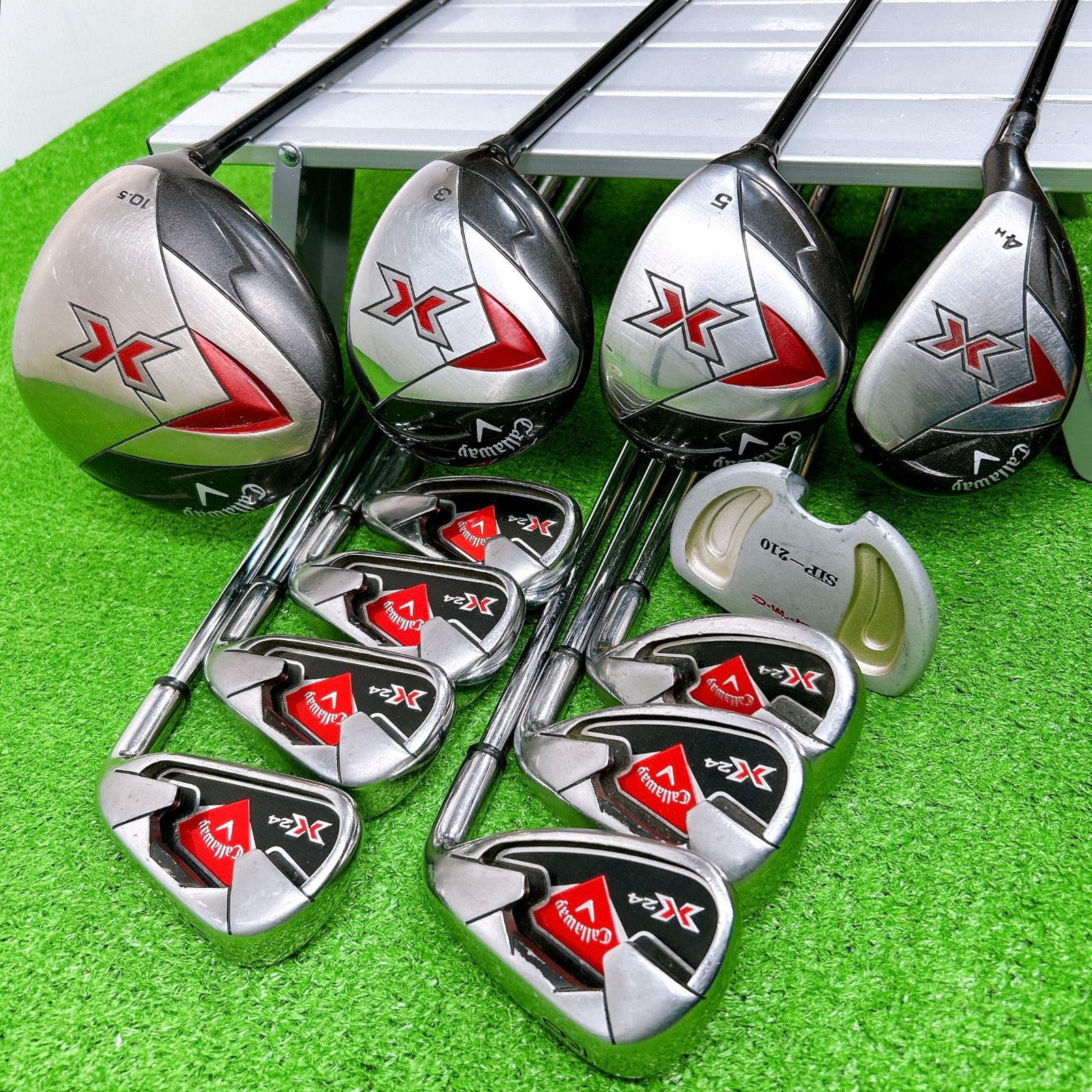 希少！キャロウェイ X24 メンズクラブセット 12本 R 初心者 ダンロップ