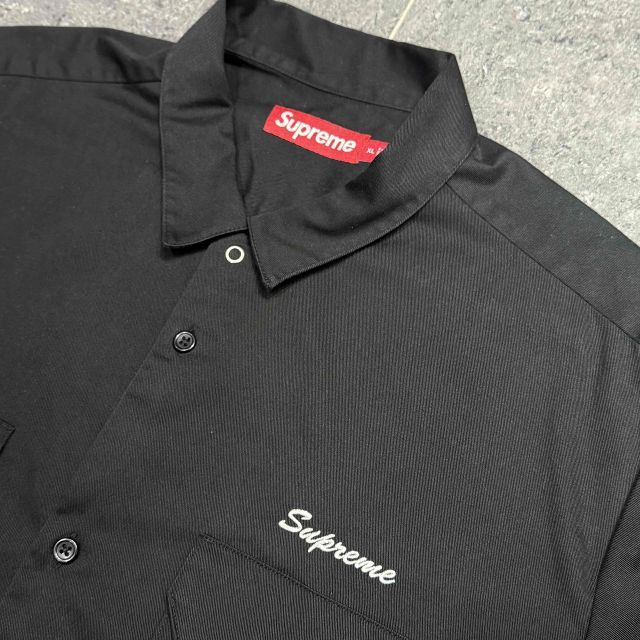 Supreme 25ss Rhinestone Pin Up S/S Work Shirt Size-XL シュプリーム
