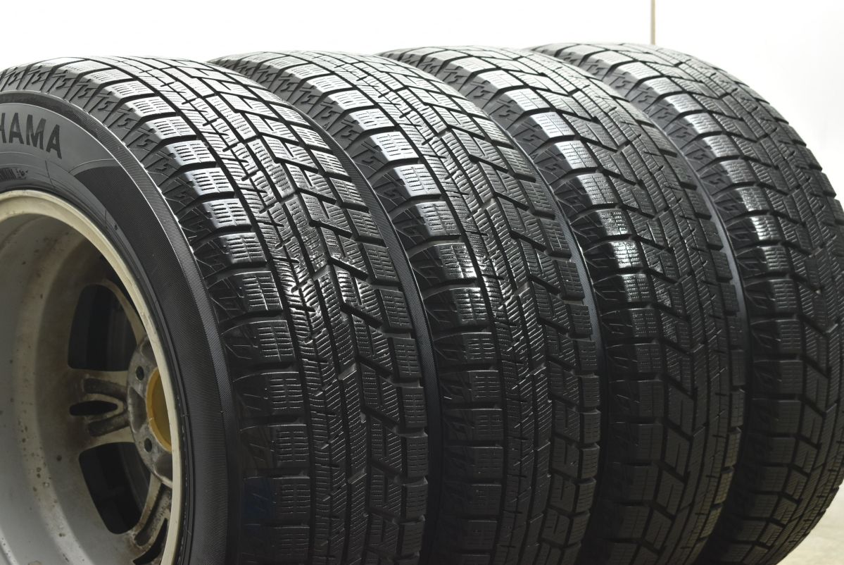 バリ溝】Exceeder 15in 6J +50 PCD114.3 2023年製 ヨコハマ アイス 