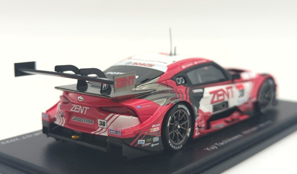MINIMAX 1/43 Spark model SUPER GT 2022 ZENT CERUMO GR Supra #38