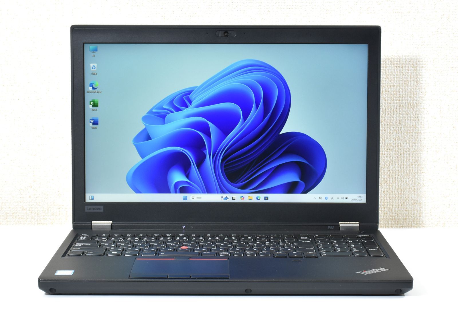 Lenovo ThinkPad P52 Mobile Workstation/Core i7-8750H/メモリ16G
