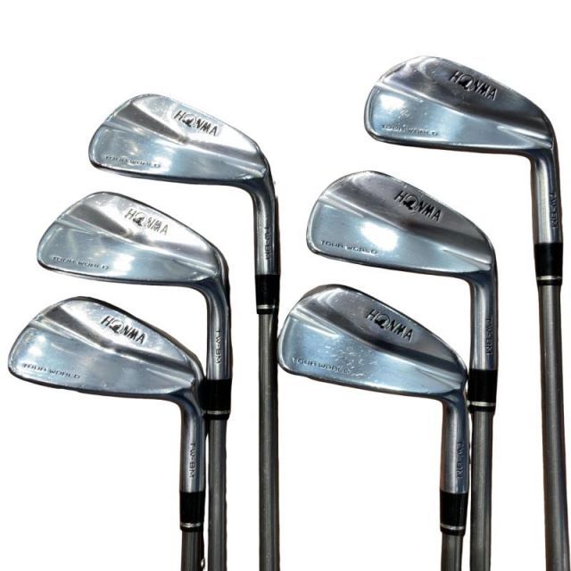 本間ゴルフ TOUR WORLD TW-BM 6 S アイアンセット IR VIZARD IB 95 フレックスS メンズ 男性用 右利き 右用 Cランク ゴルフクラブ
