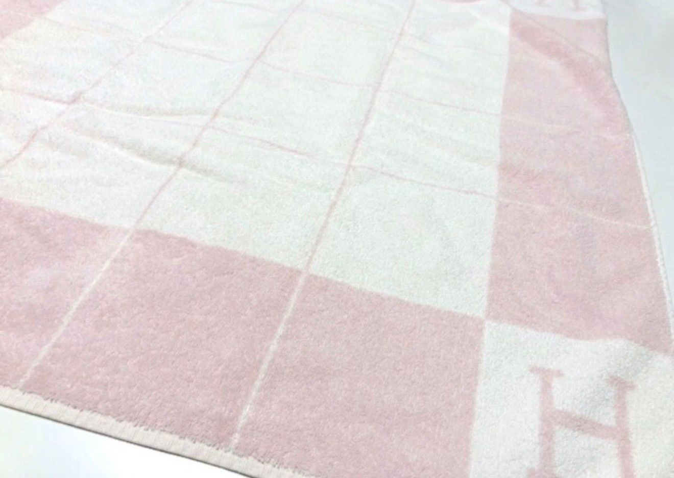 エルメス　アヴァロン　ベビー　バスラップ　 おくるみ　バスタオル HERMES アヴァロン ベビー バスラップ おくるみ タオル ブランケット