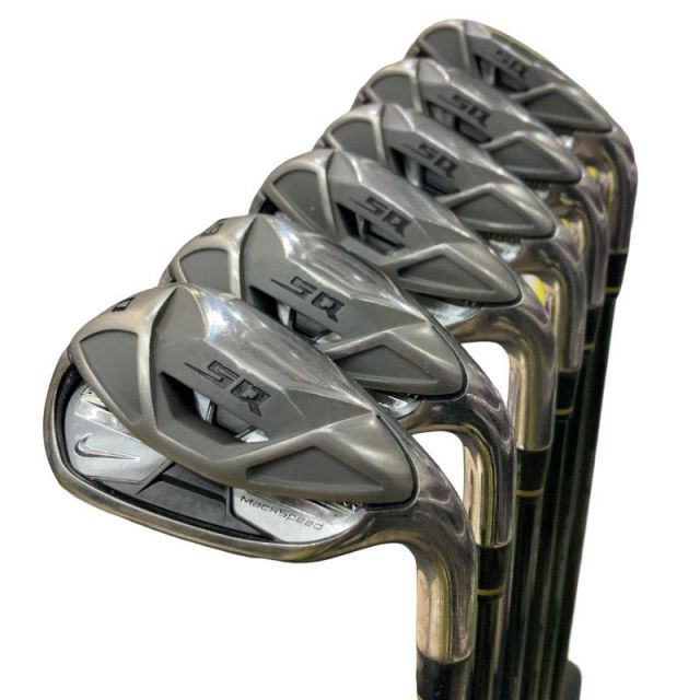 ナイキ SasQuatch MachSpeed 6 S アイアンセット IR BASSARA SQ 510 i フレックスR メンズ 男性用 右利き 右用 Dランク ゴルフクラブ