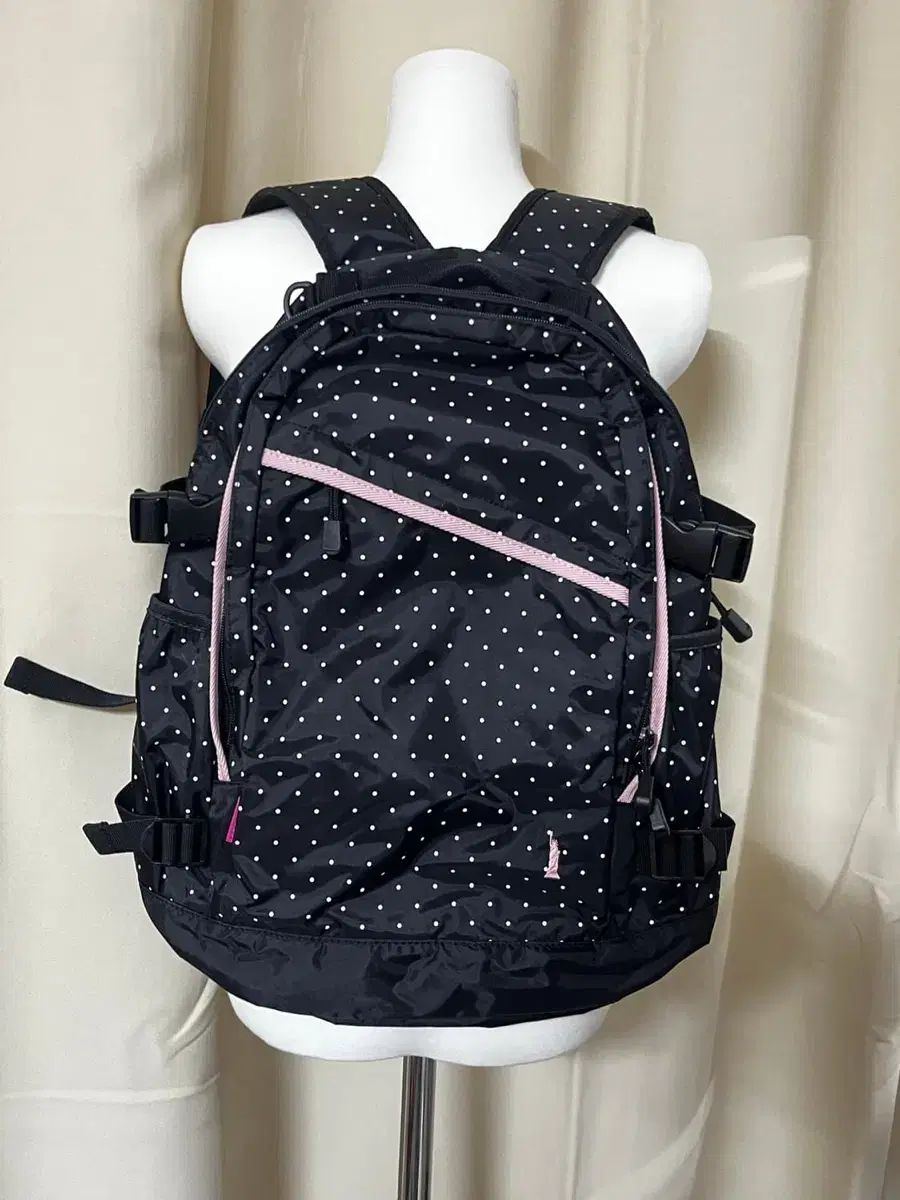 ピンク ドット イーストボーイ バックパック バッグ EASTBOY リュック 大容量 スクールバッグ