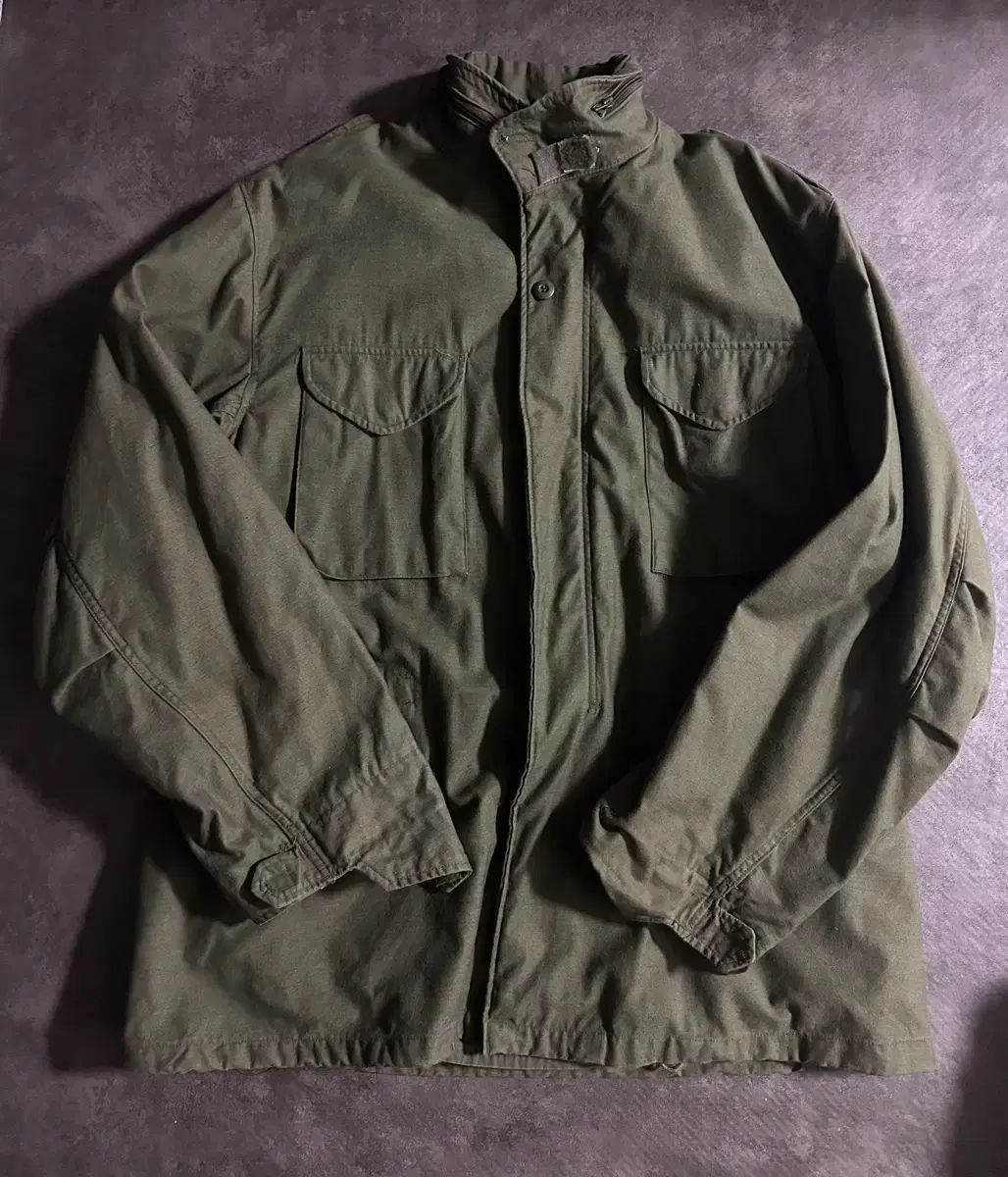 80 s ミリタリー M-65 フィールド ジャケットです