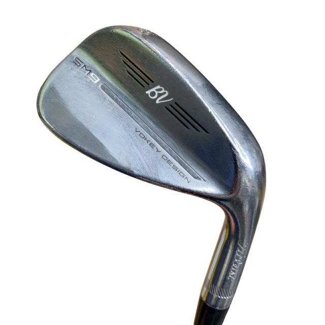 【中古ゴルフクラブ】タイトリスト　Vokey　ボーケイ SM9 TOUR CHROME ウェッジ Dynamic Gold　シャフト：Dynamic Gold 中古】 タイトリスト VOKEY SPIN MILLED SM9 ツアークロム 48°/10°F