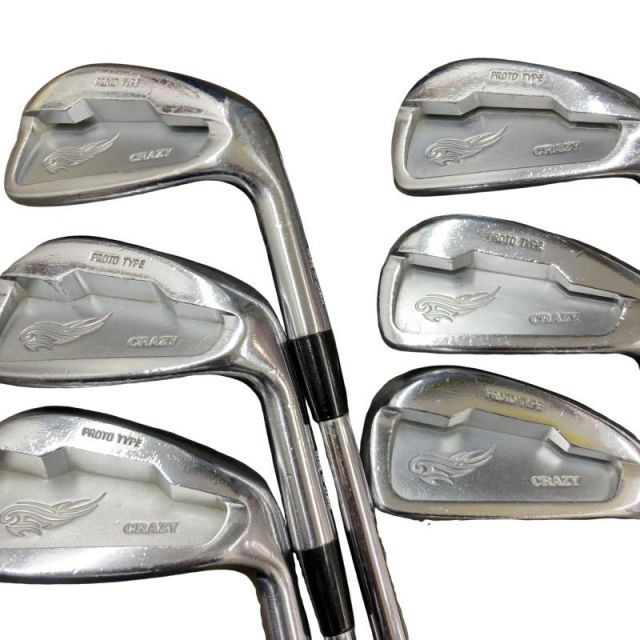 CRAZY PROTO TYPE 6 S アイアンセット IR リシャフト フレックスその他 メンズ 男性用 右利き 右用 Cランク ゴルフクラブ