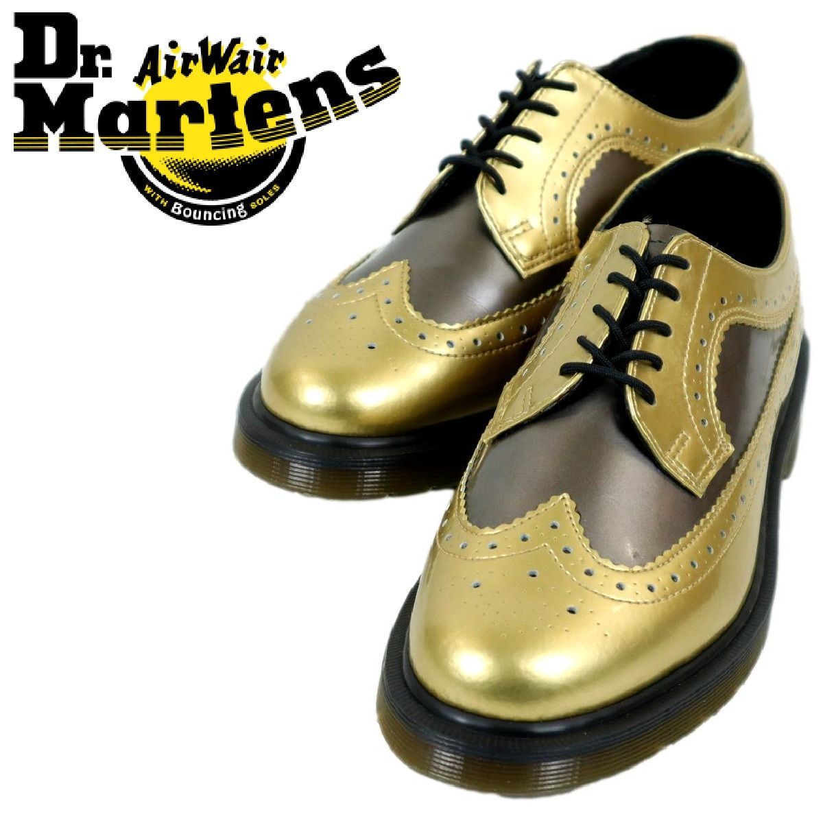 S 3653 Dr. Martens ドクターマーチン レザーシューズ ウイングチップ レディース UK 4 EU 37 US 6