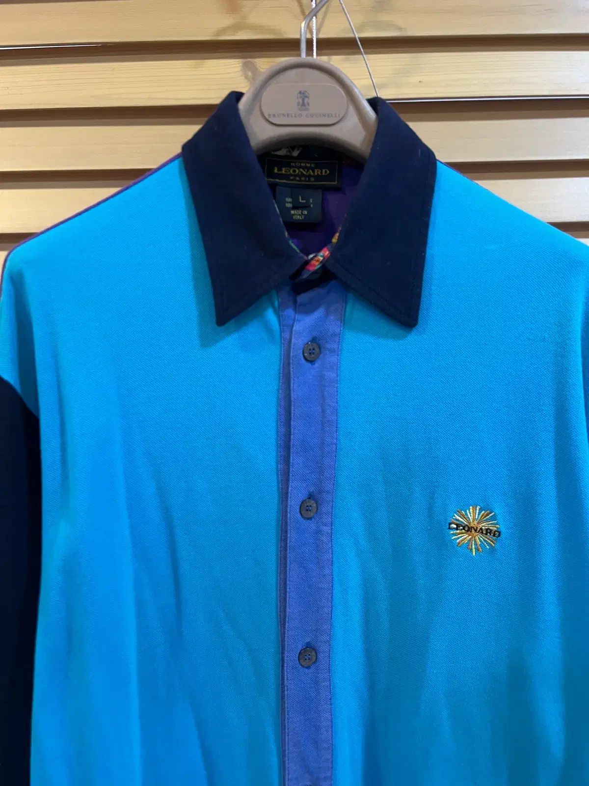 レオナールド LEONARD メンズ ポロTシャツ シャツ Tシャツ L