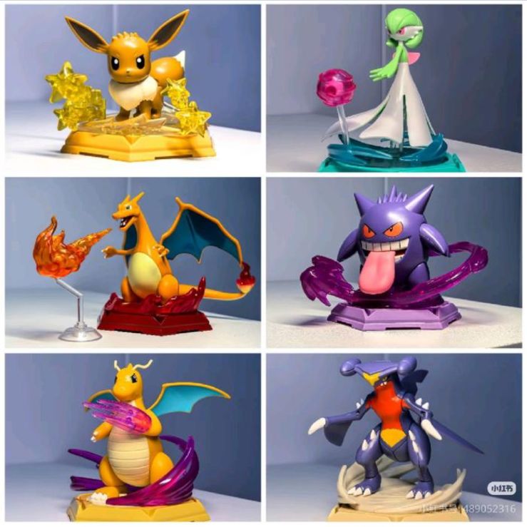 海外限定　6インチ　ガブリアス　リザードン　ポケモン　Pokemon 第2弾【6種類】新品 KEEPPLEY ポケモン イーブイ / リザードン