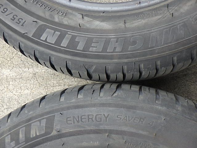 T 234-22 ラジアルタイヤ ミシュラン SAVER 4 155|65 R 13 2020年 ４本セット