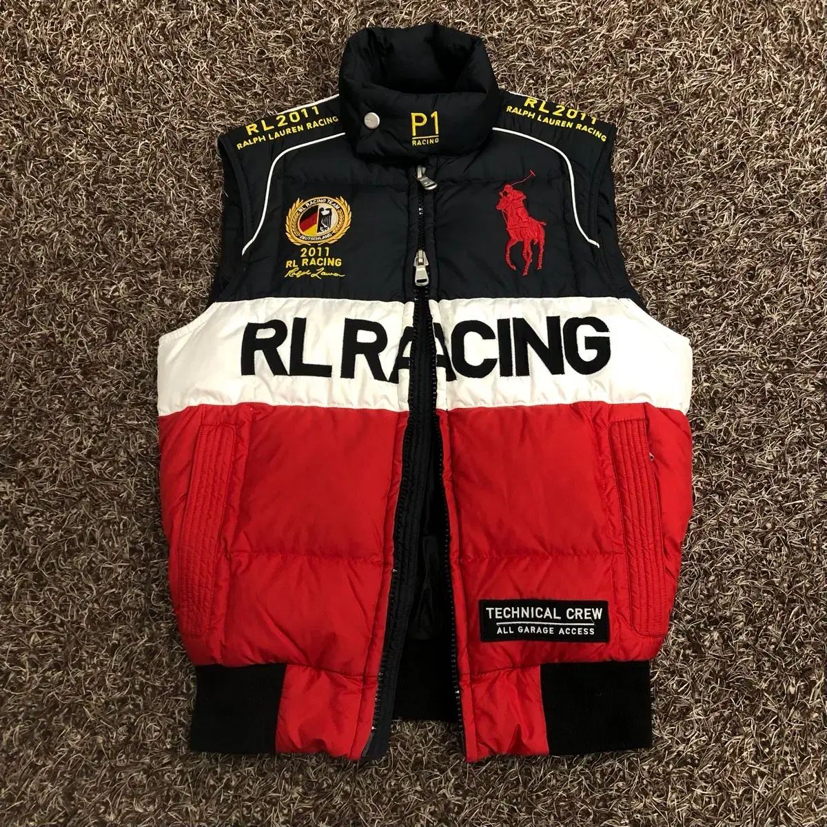 S ポロラルフローレン ビックポニー ドイツ レーシング ツーウェイ 