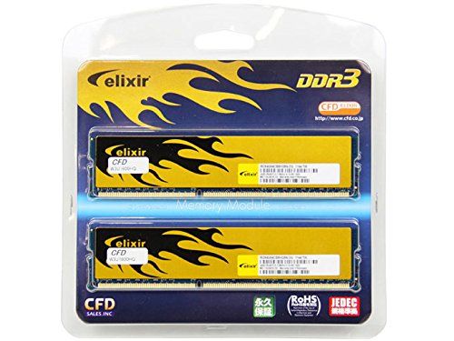 CFD販売 デスクトップPC用メモリ PC-12800 DDR 3-1600 8 GB× 240 pin DIMM 無