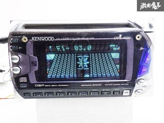 動作確認済　ケンウッド　CD/カセット2dinデッキ　DPX-04 ケンウッド DPX-04 オークション比較 - 価格.com