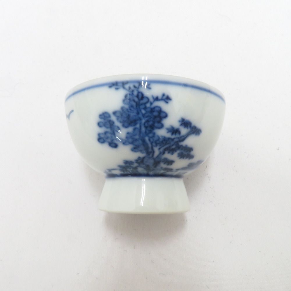 九谷焼 骨董・民芸品 食器 九谷玉苑 七福神 組盃 7客組 酒器 絵変わり