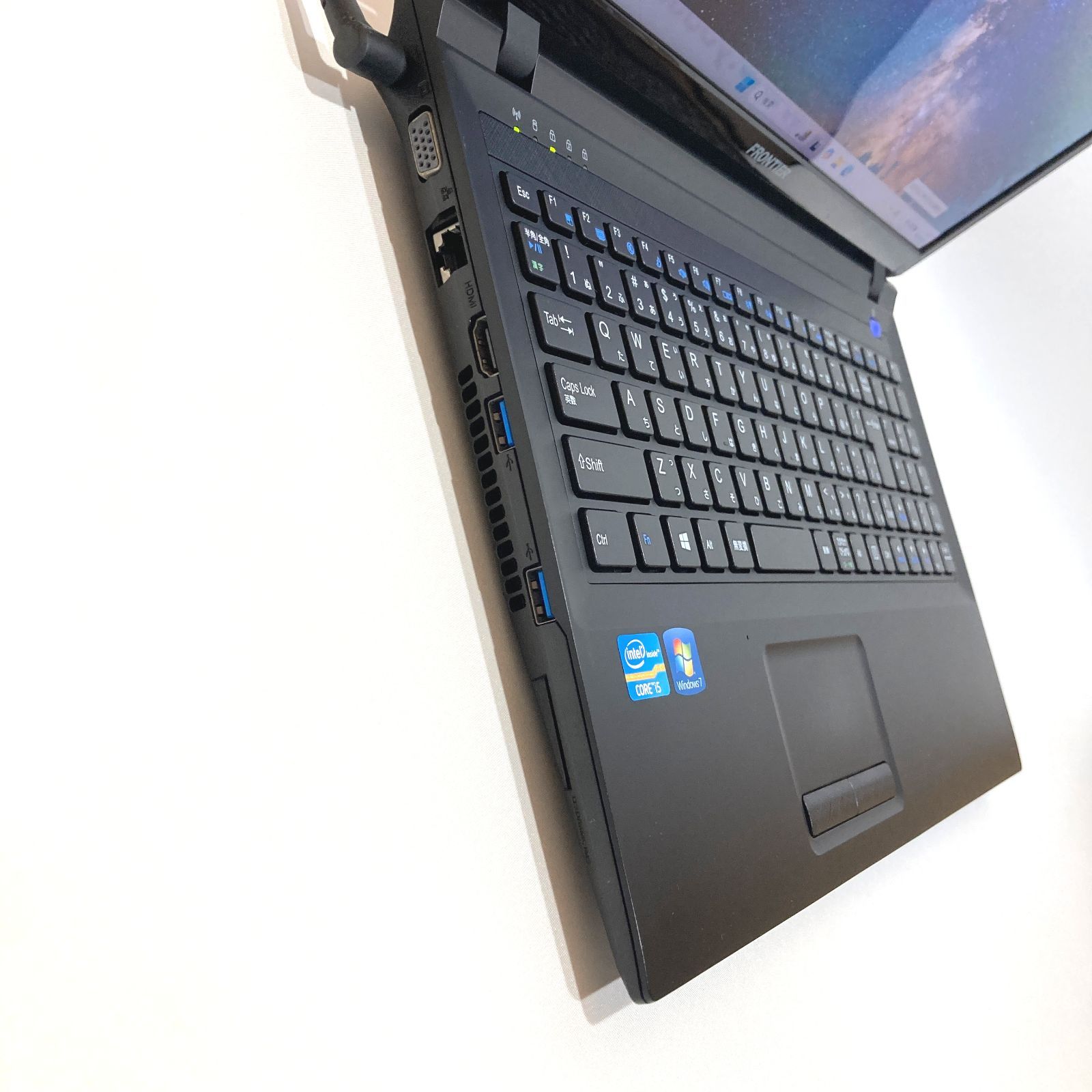 初心者向け✨快速i5・大画面・DVD◇黒◇すぐ使えるノートパソコン