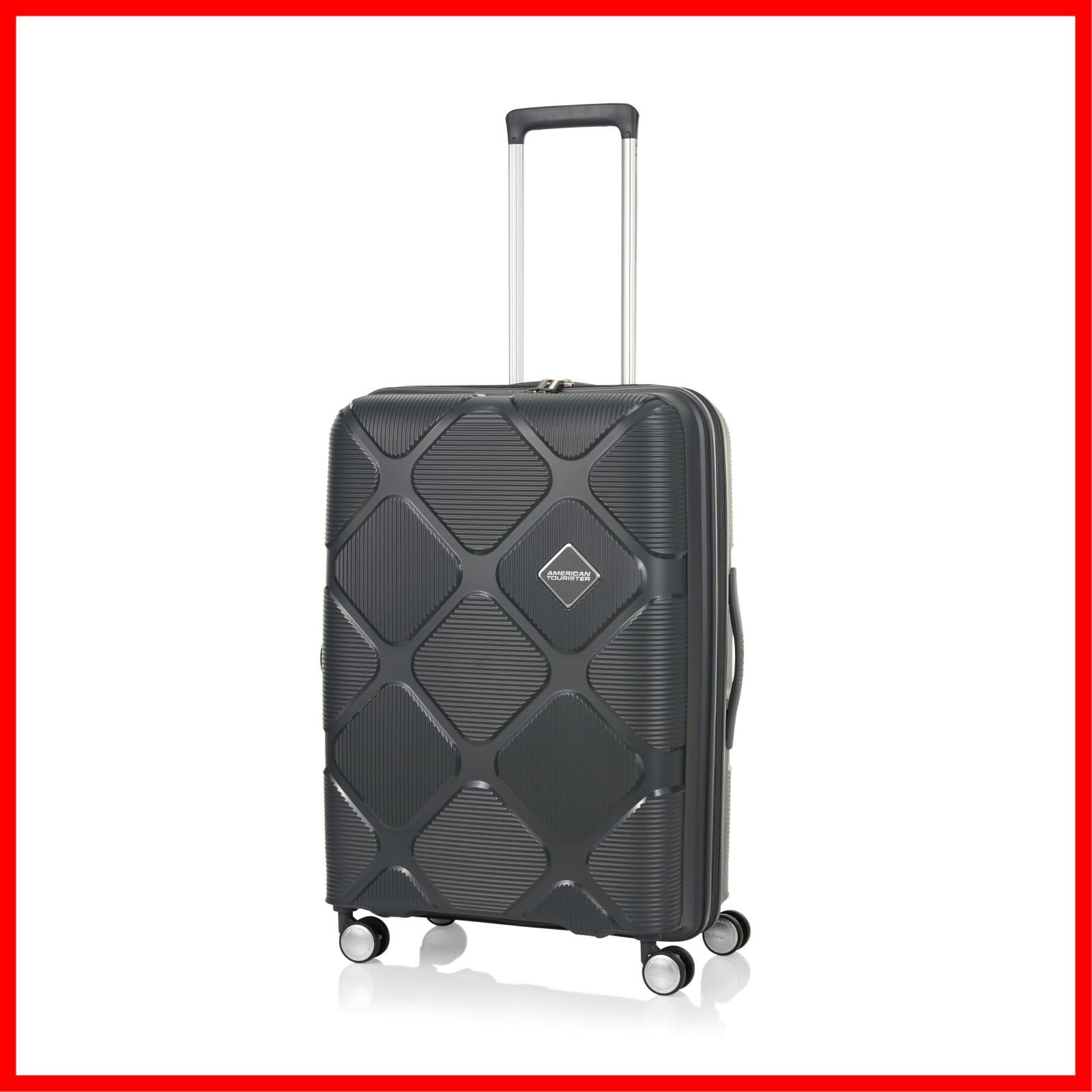 大容量 TSAロック 衝撃吸収ダブルホイール S|M|Lサイズ 軽量 海外 機内持ち込み 拡張機能付き スピナー 旅行 INSTAGON インスタゴン キャリーケース 家族 スーツケース アメリカンツーリスター