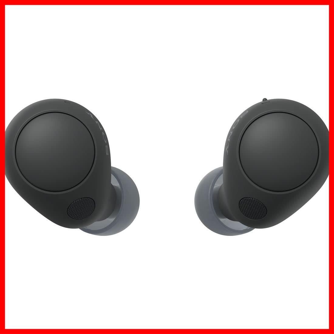 在庫処分 ソニー SONY WF C 700 N BZ ブラック 7 5時間 IPX 4防滴性能 急速充電対応 クリアな通話性能 マルチポイント対応 高性能ノイズキャンセリング搭載 軽量 小型設計 音質アップスケール機能搭載 連続音楽再生時間