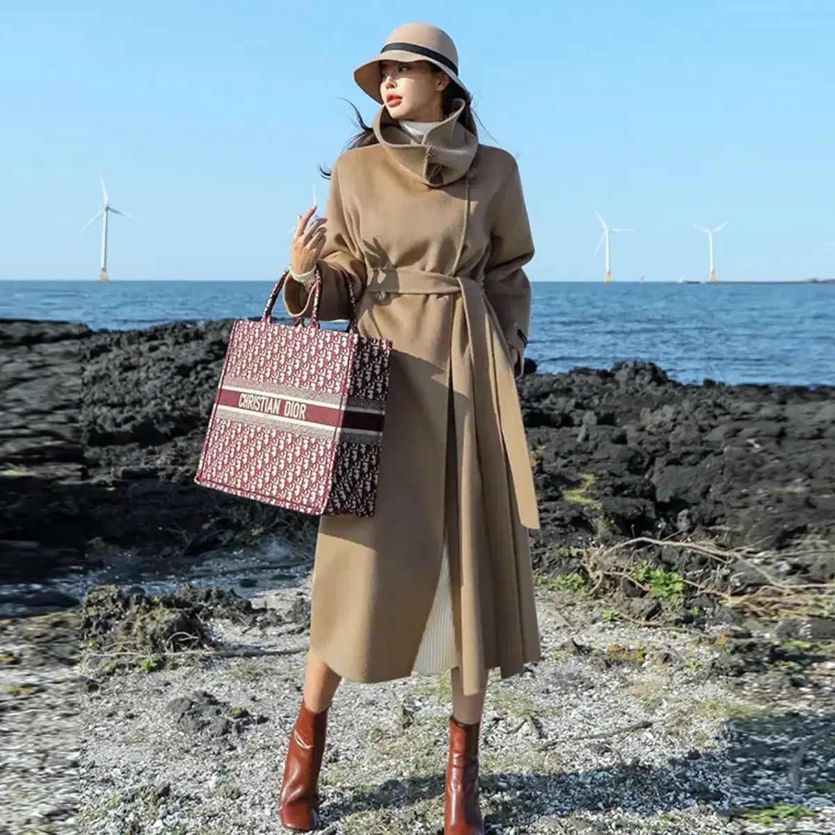 ダバガール DABAGIRL ブロース ハンドコート フリーサイズ