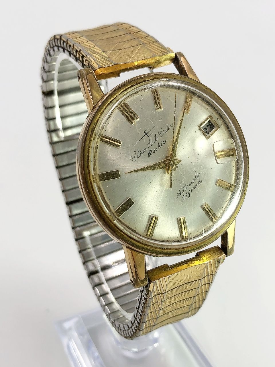 CITIZEN Auto DaterRookie シチズン ジェット オートデーター ルーキー デイト 17石 自動巻き稼働品