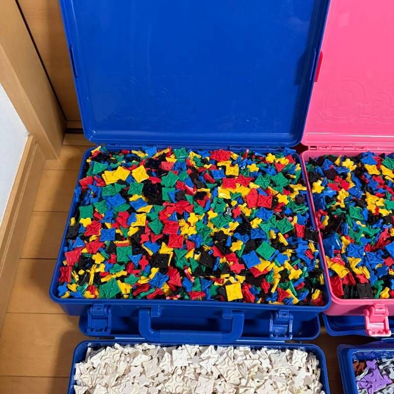 LaQ 約2.6kg 以上 【 大量 まとめ売り 】セット 知育 ラキュー LaQ ラキュー まとめ売り 大量セット 約12kg 組み立て 冊子 説明書