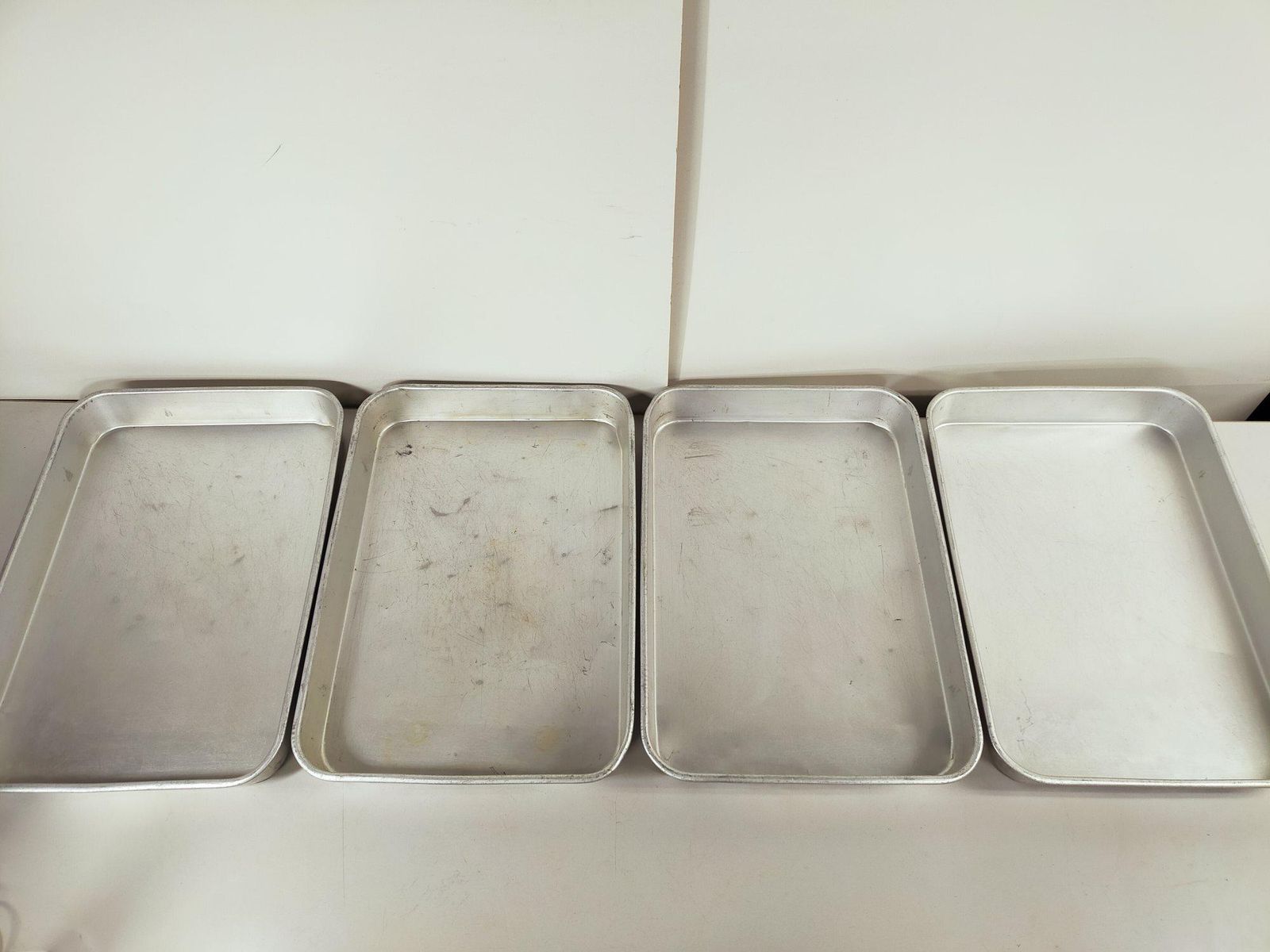 セット アルミ バット 大型 W 50×D 36×H 6 cm 業務用 給食 厨房 仕込み