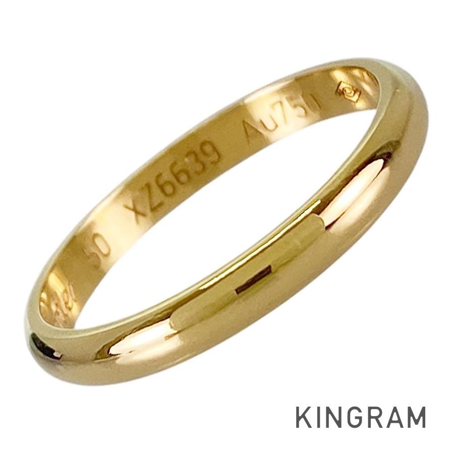 カルティエ Cartier 1895 ウェディング リング K 18 YG 10号 50 sss