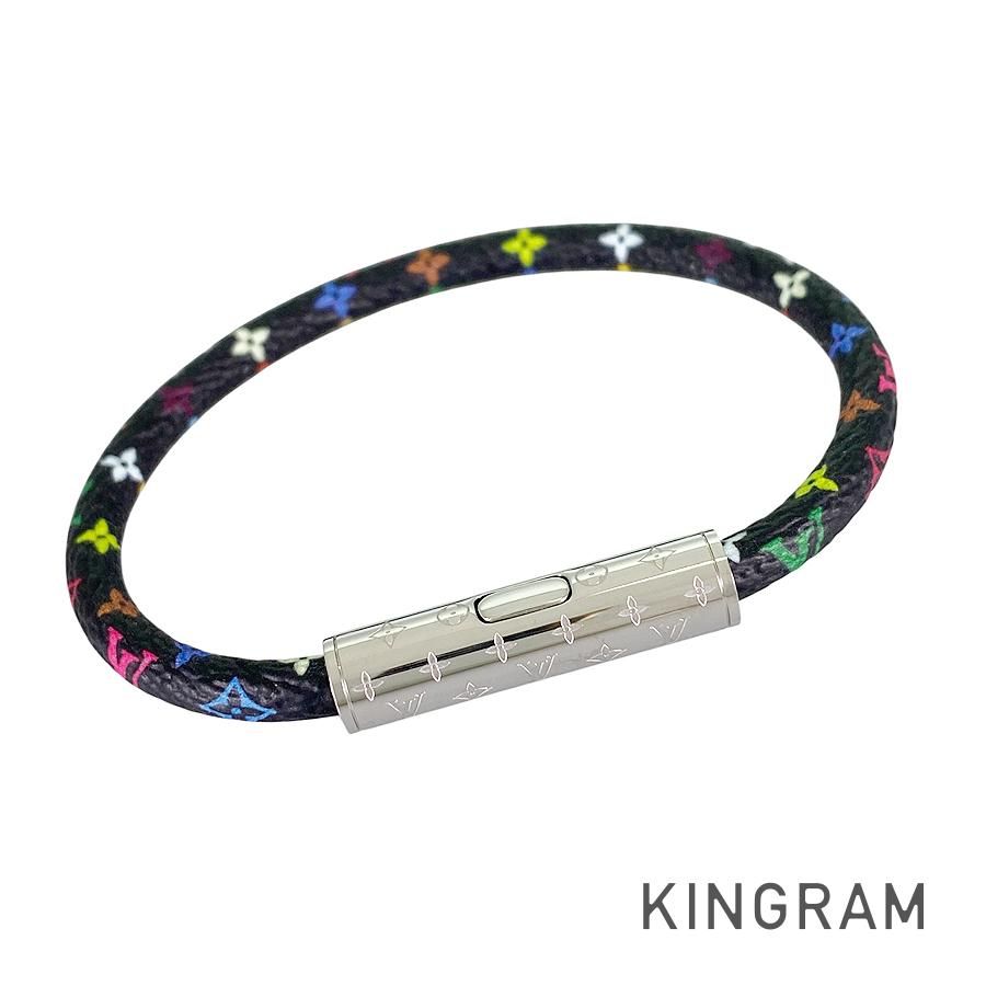 ルイ ヴィトン LOUIS VUITTON モノグラム マルチカラー LV コンフィデンシャル M 8974 F PVC ブレスレット st