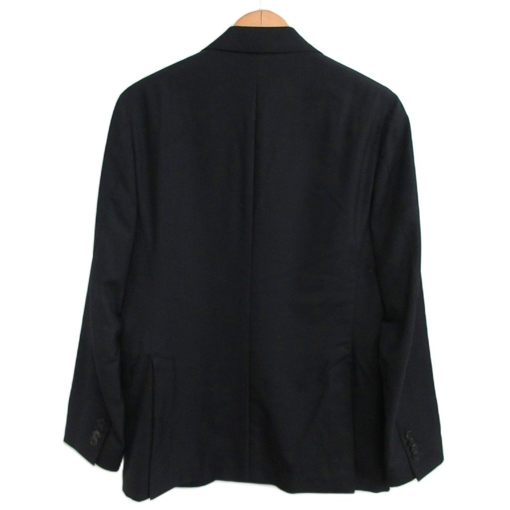 【美品】ラルディーニ ウールジャケット メンズS相当 ブートニエール 銀ボタン 美品】ラルディーニ ウールジャケット メンズS相当 ブートニエール 銀