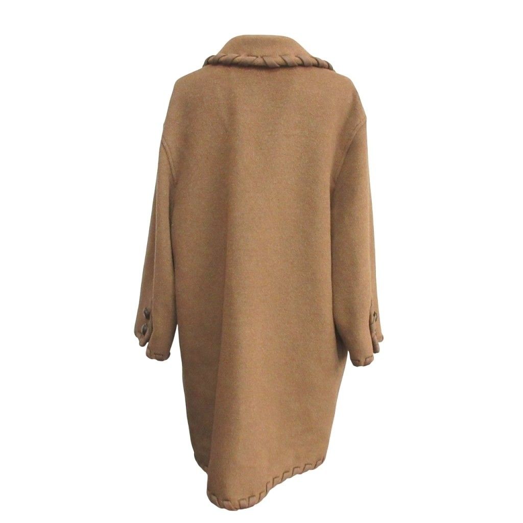 VALENTINO ブラウン チェスターコート ヴァレンティノ ヴァレンチノ VALENTINO 80s ヴィンテージ オーバー