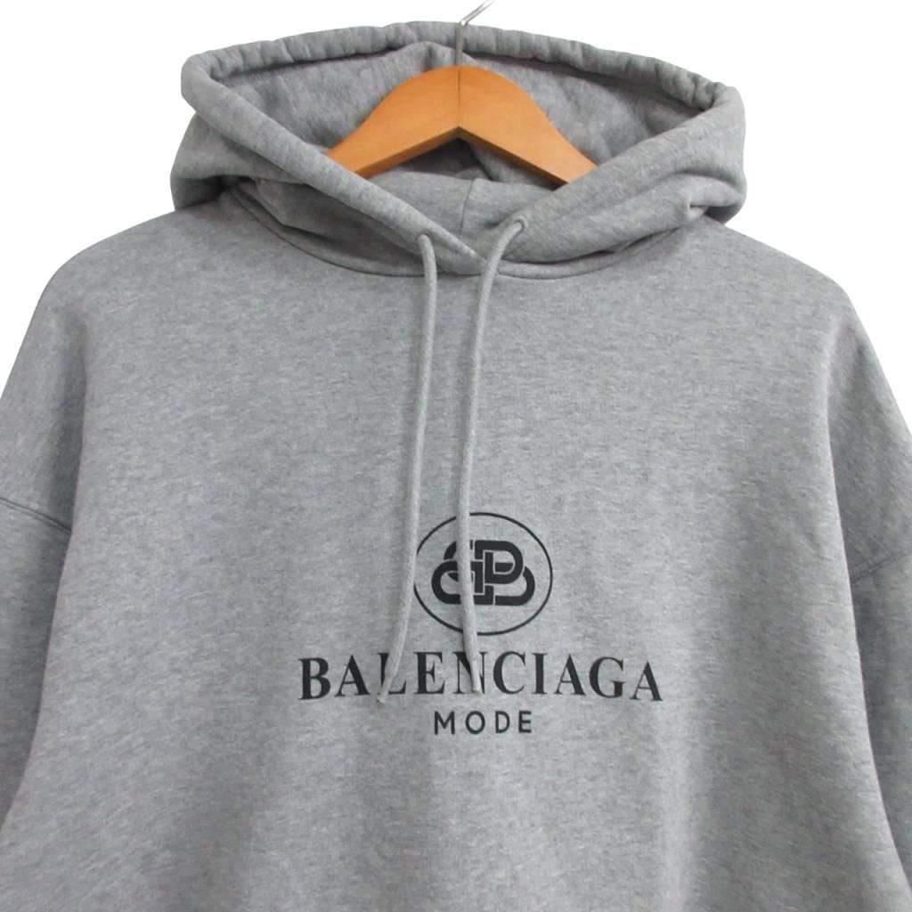 バレンシアガ BALENCIAGA 美品 BB MODE モードロゴ プリント