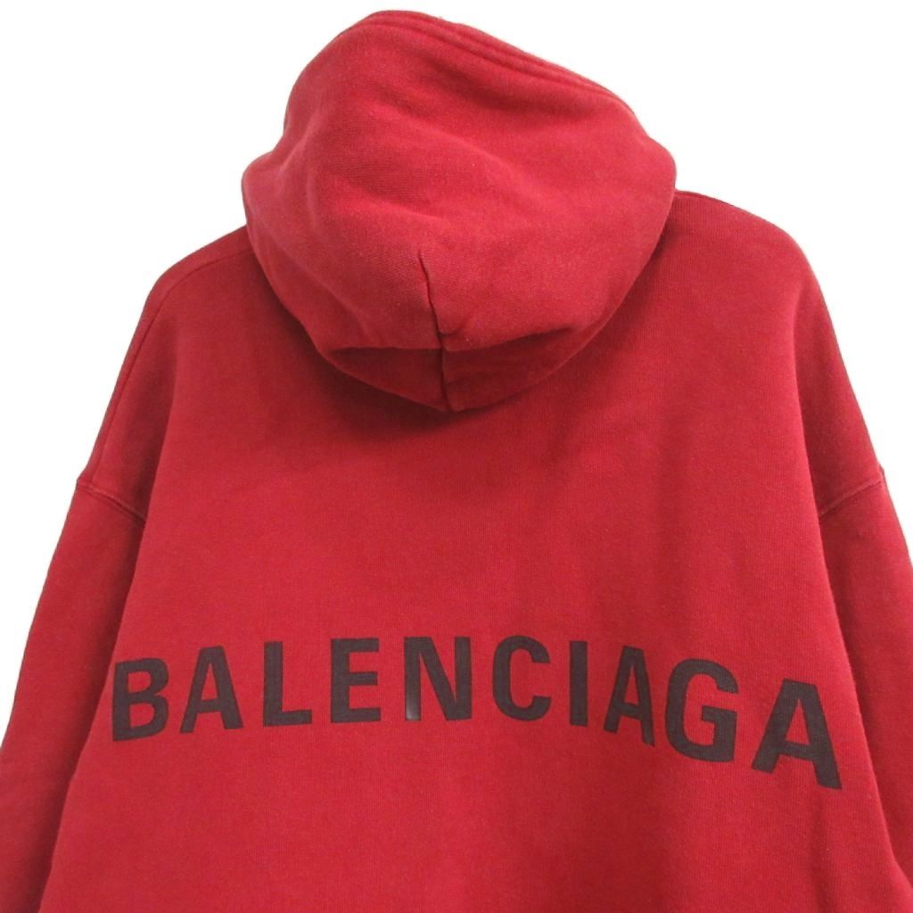 M*i様 バレンシアガ　バックロゴパーカー バレンシアガ BALENCIAGA バックロゴ オーバーサイズ パーカー