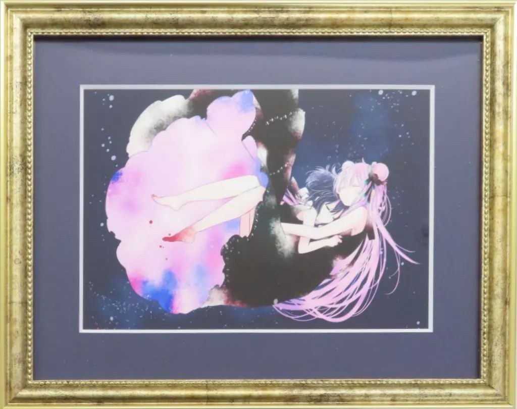 原画イラストボード 付属品付 ハッピーシュガーライフ10 th Anniversaryミュージアム 永遠の一瞬を 貴方と 複製原画 変わってしまった少女の話