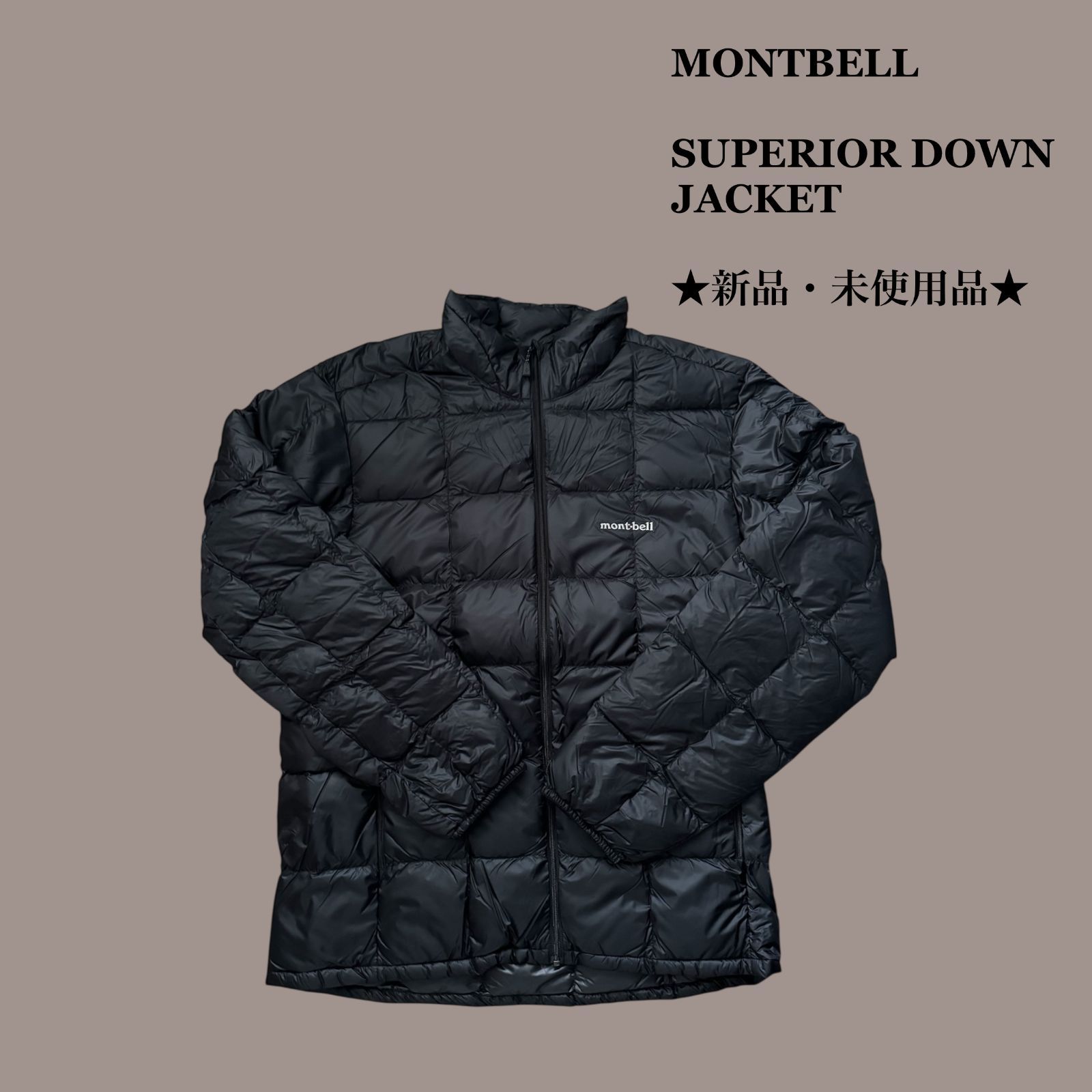 Montbell モンベル SUPERIOR DOWN JACKET Black