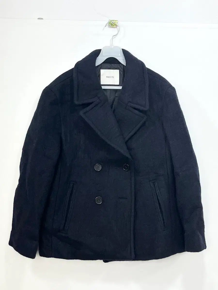 0108 HAZZYS へジス ショート コート レディース サイズ 85
