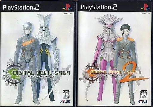 PS 2ソフト DIGITAL DEVIL SAGA アバタール チューナー チューナー2 収納BOXセット