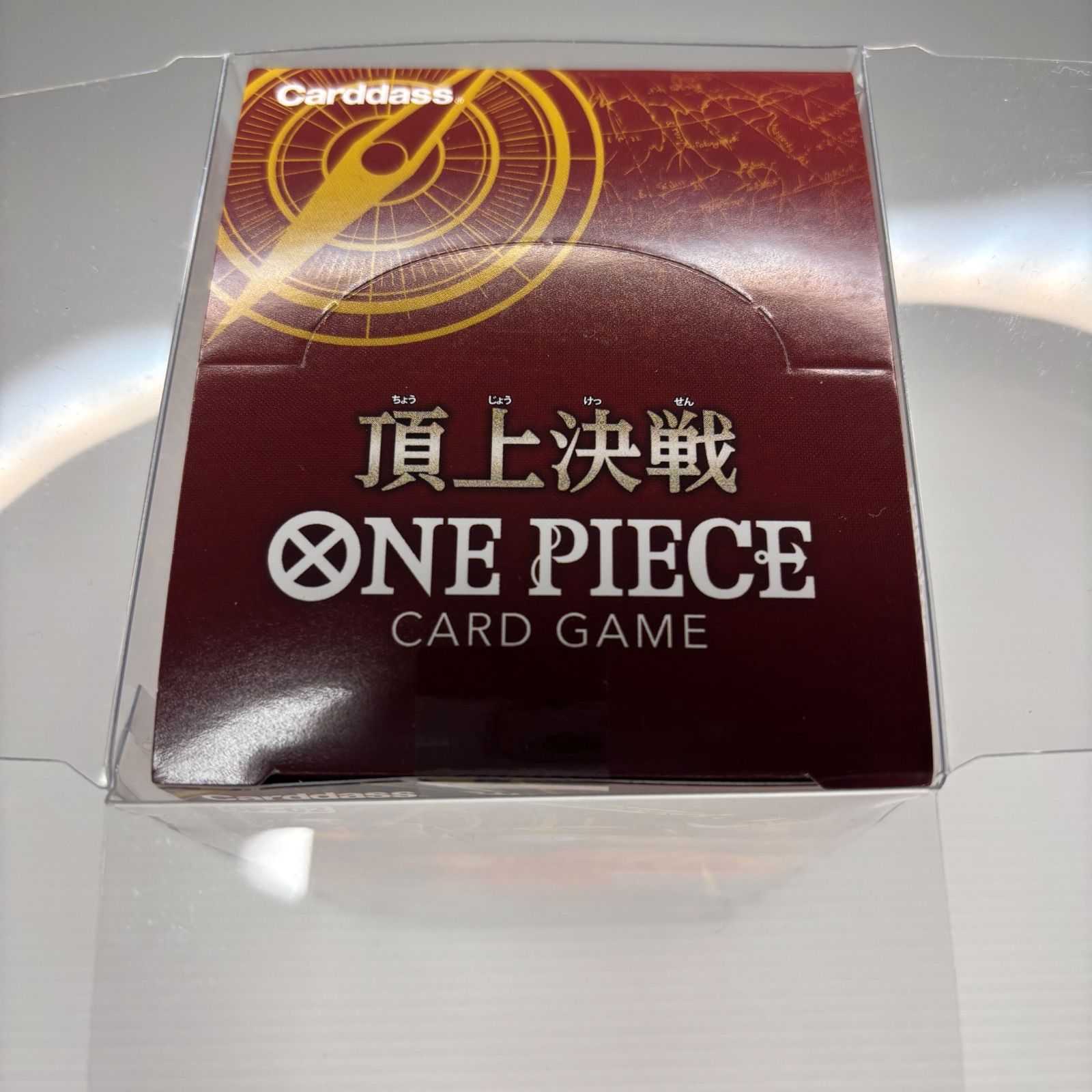 未開封テープ付プラケース付】頂上決戦 ワンピースカードゲーム - メルカリ