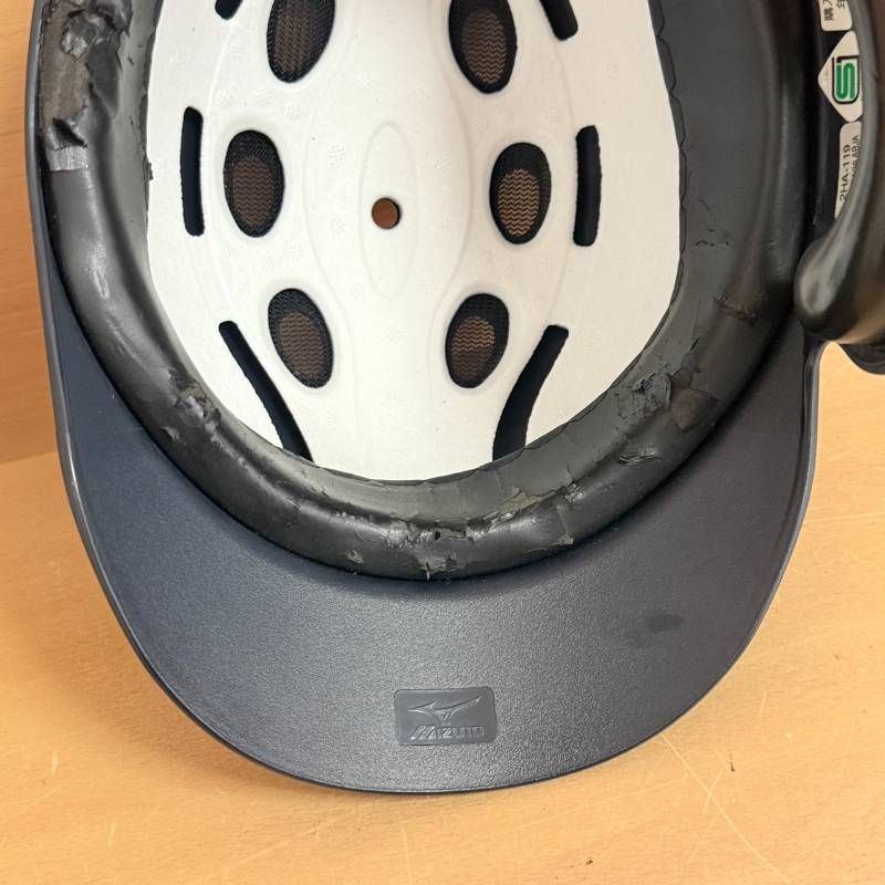 横浜 DeNA ベイスターズ ヘルメット NPB マーク 37番 実使用 プロ 野球