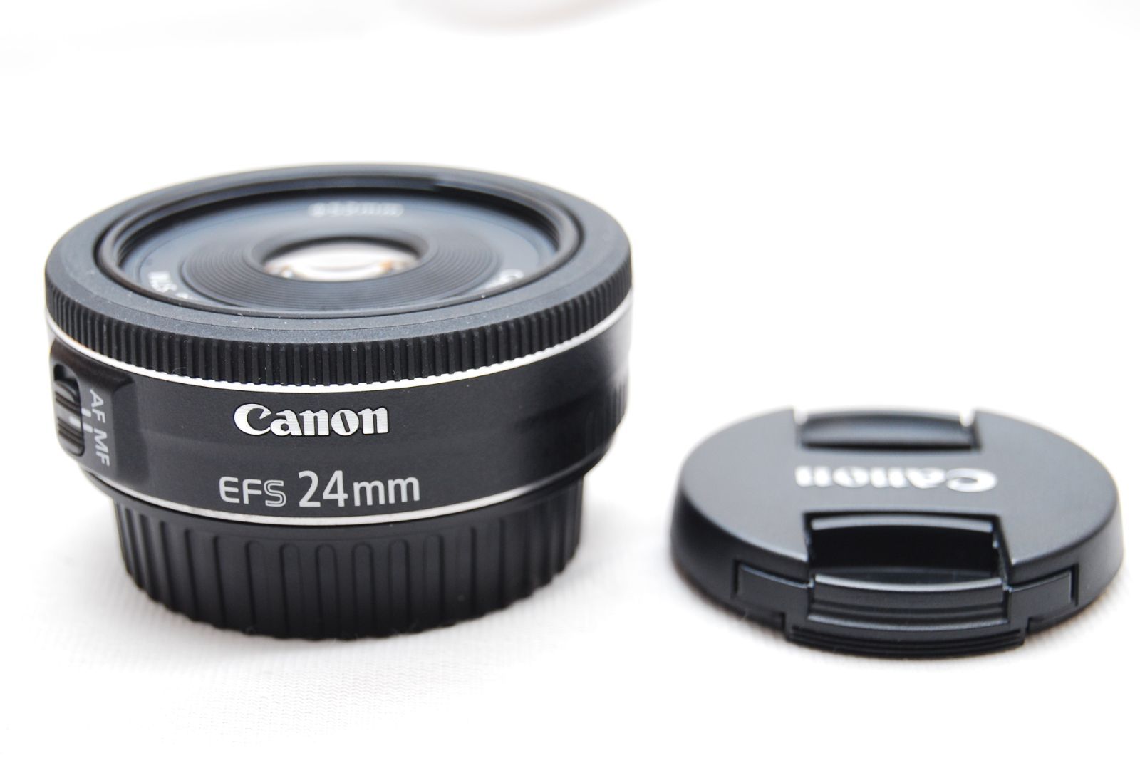 Canon 単焦点広角レンズ EF-S 24 mm F 2.8 STM フィルター付き