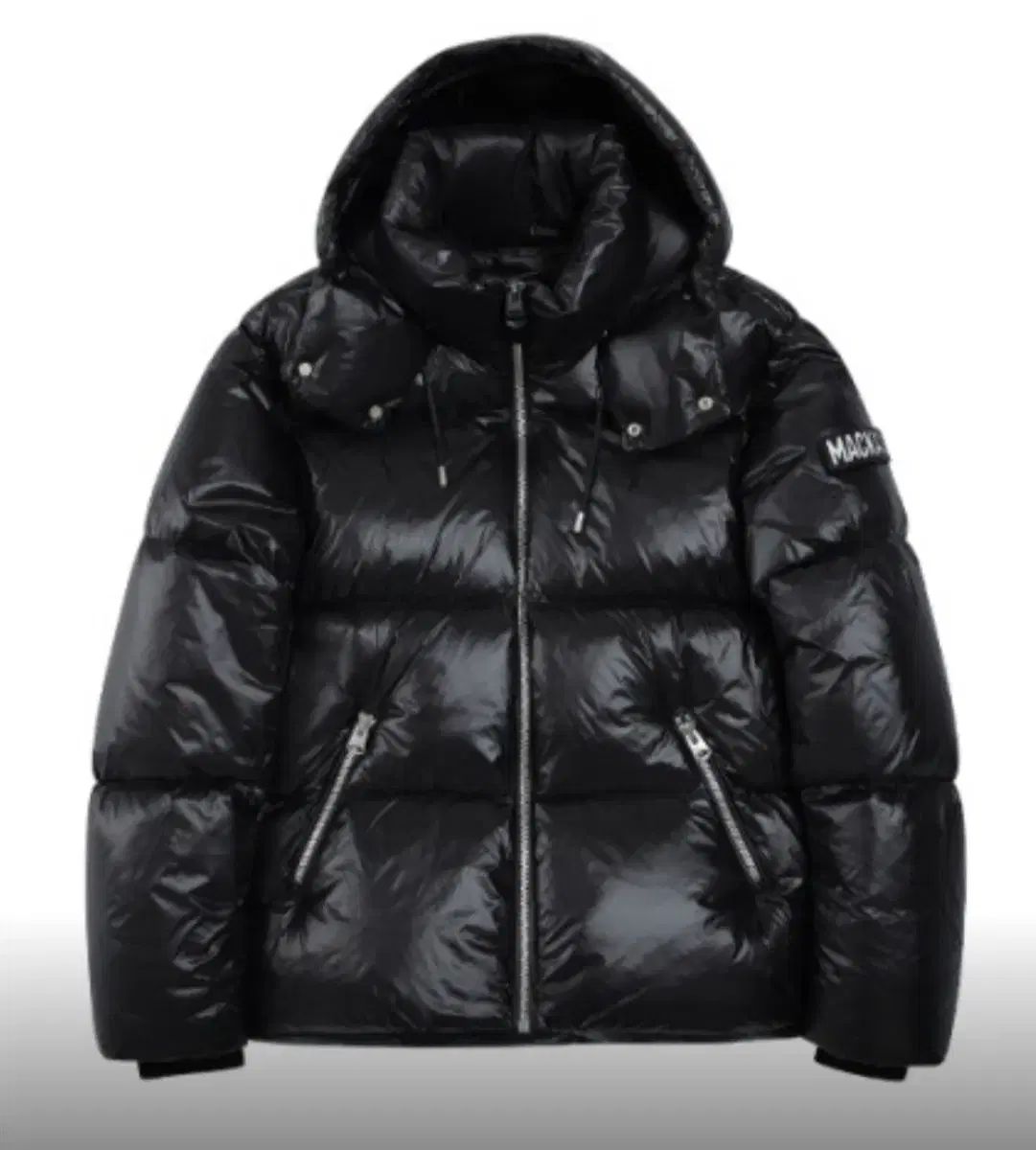 MACKAGE マッカージュ ケント-Z 光沢 ブラック ダウン フード