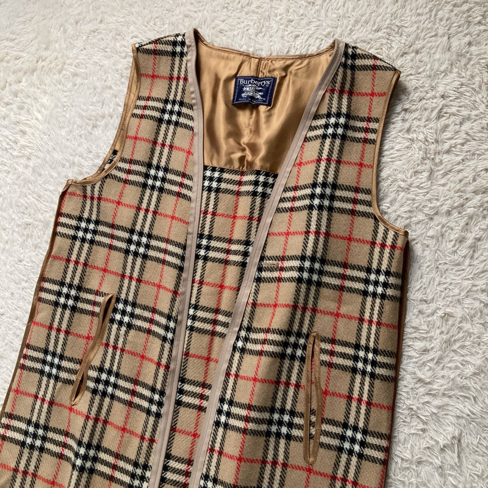 Burberrys オールドバーバリー バーバリーズ 【ライナーのみ】ウール