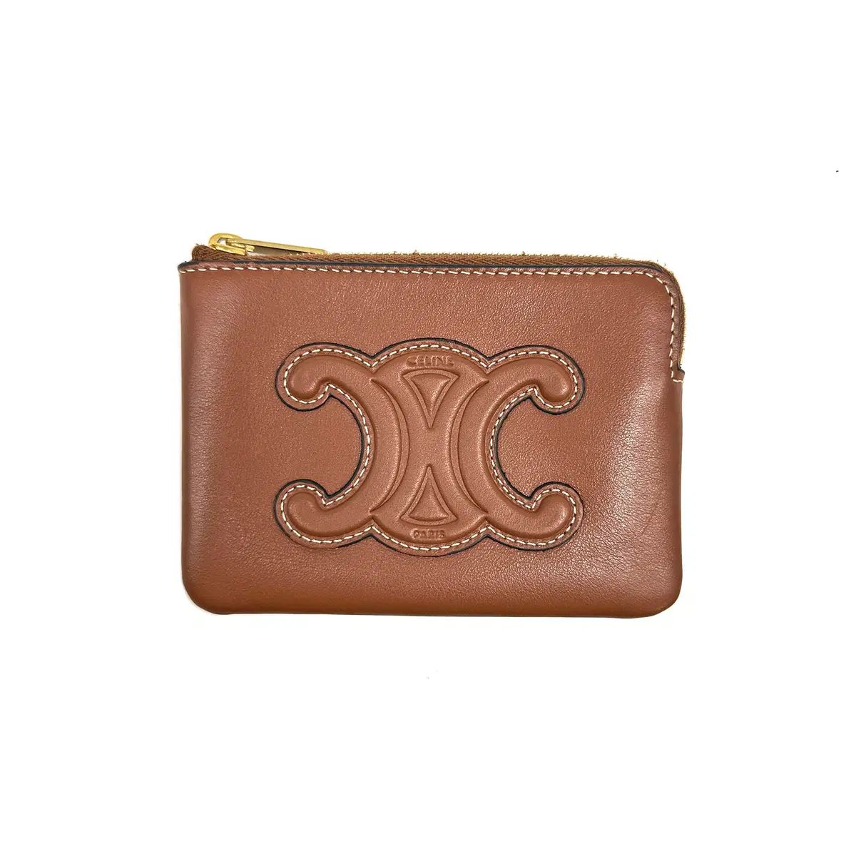 セリーヌ 퀴르 トリオンフ コイン パース タン