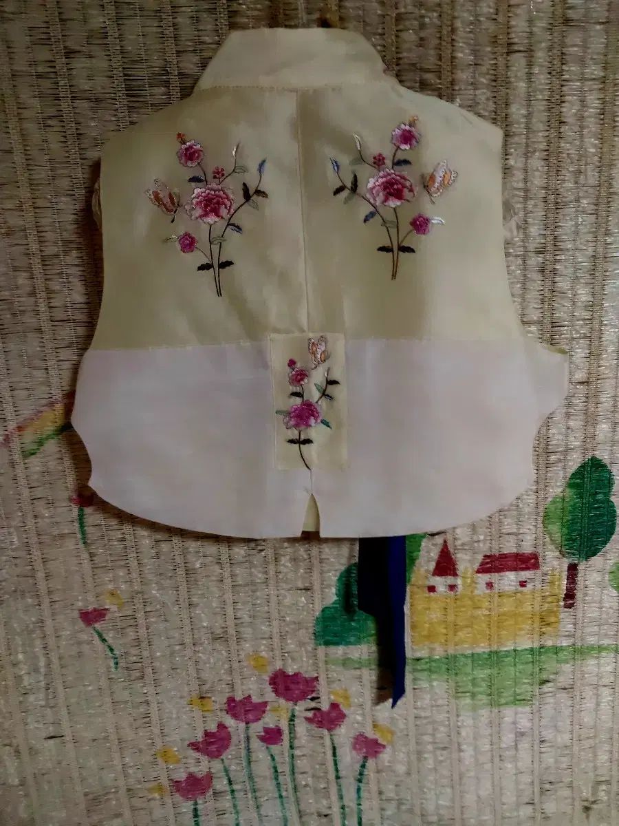  正絹 花刺繍 レディース チマチョゴリ ペジャ その他 ワンピース