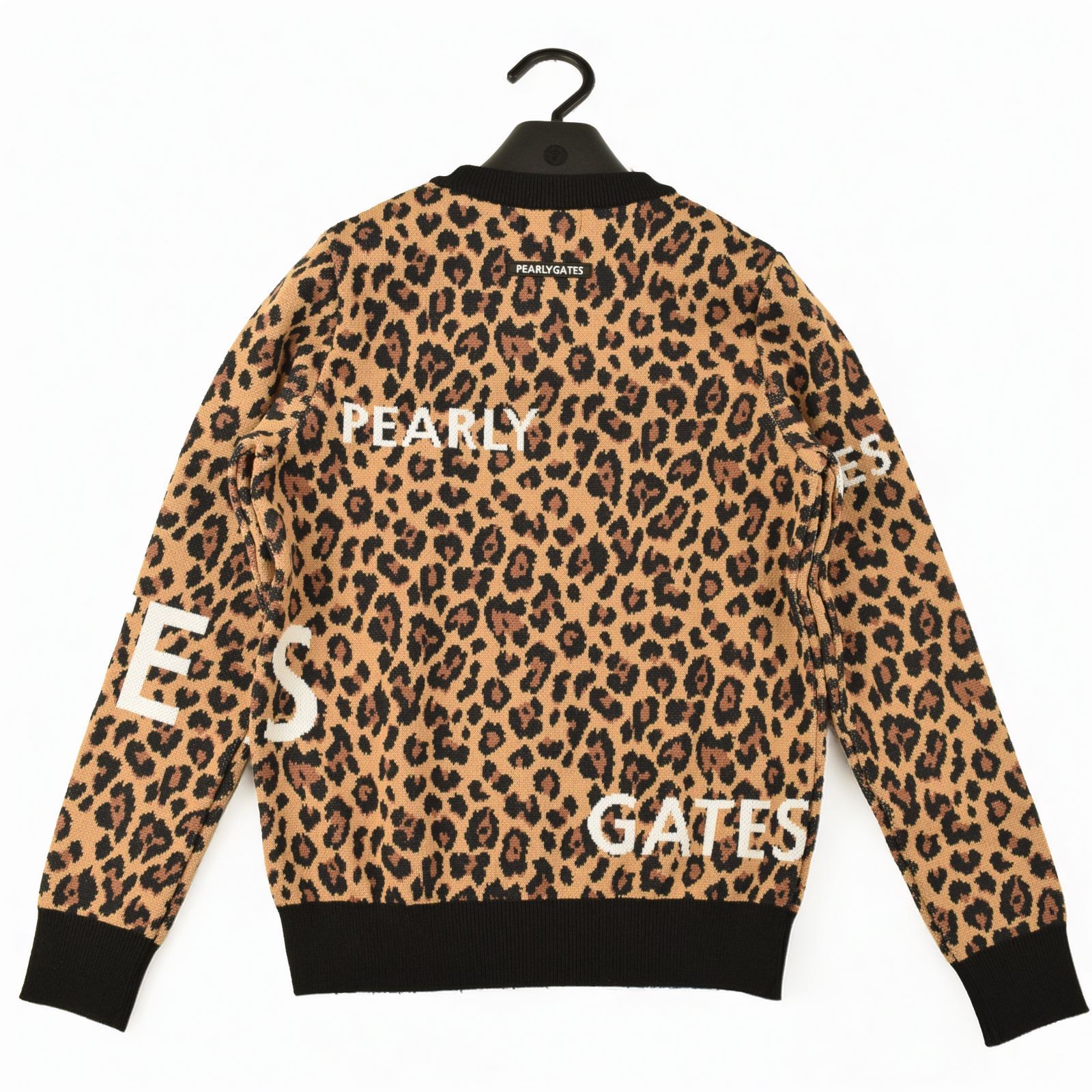 サイズ：0・S・新品】パーリーゲイツ 日本製 レオパード柄